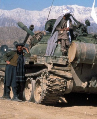 Taliban were staring at a woman