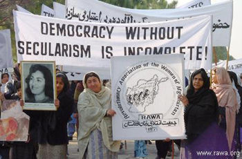 RAWA demo on Dec.10, 2003