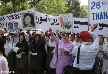 RAWA demo on the black Day of April 28