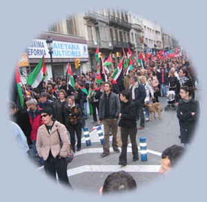 Demo in Barcelona
