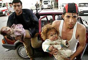 Victims of Israeli brutalities in Gaza