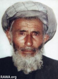 My father who was killed by warlords