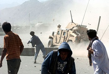 صحنه ای از شورش کابل 